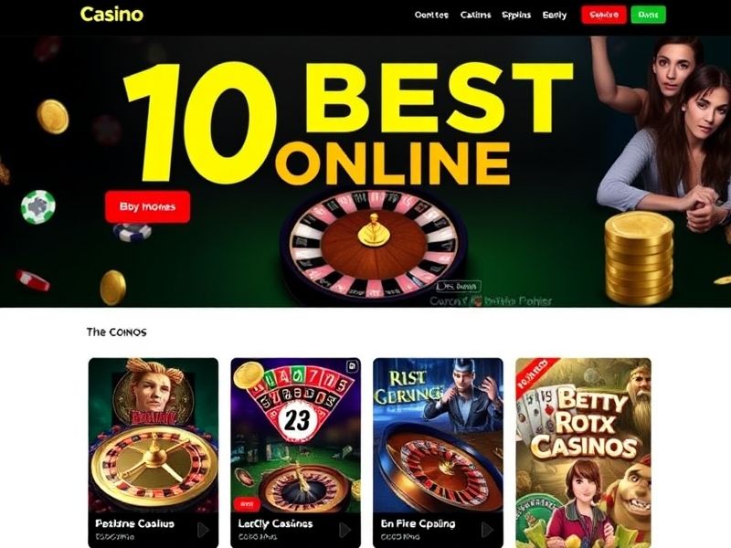Discover the 10 best online casinos of 2024, including reviews of game variety, bonuses, and security. Find trusted platforms for a thrilling gambling experience.